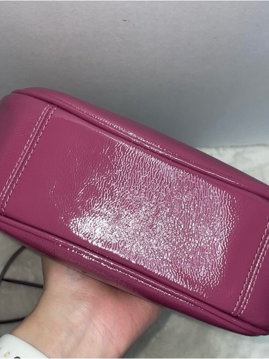 Coach “Carmen” Mini Crinkled Leather Crossbody NWT - Picture 14 of 15